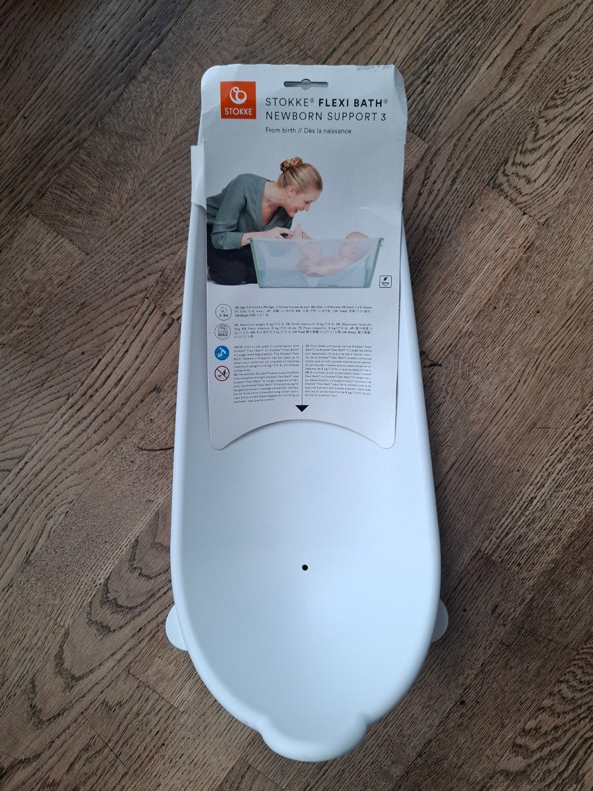 flexi bath newborn support / stokke / NEUF, Enlèvement, Neuf, Siège de bain ou Anneau de bain, Autres marques