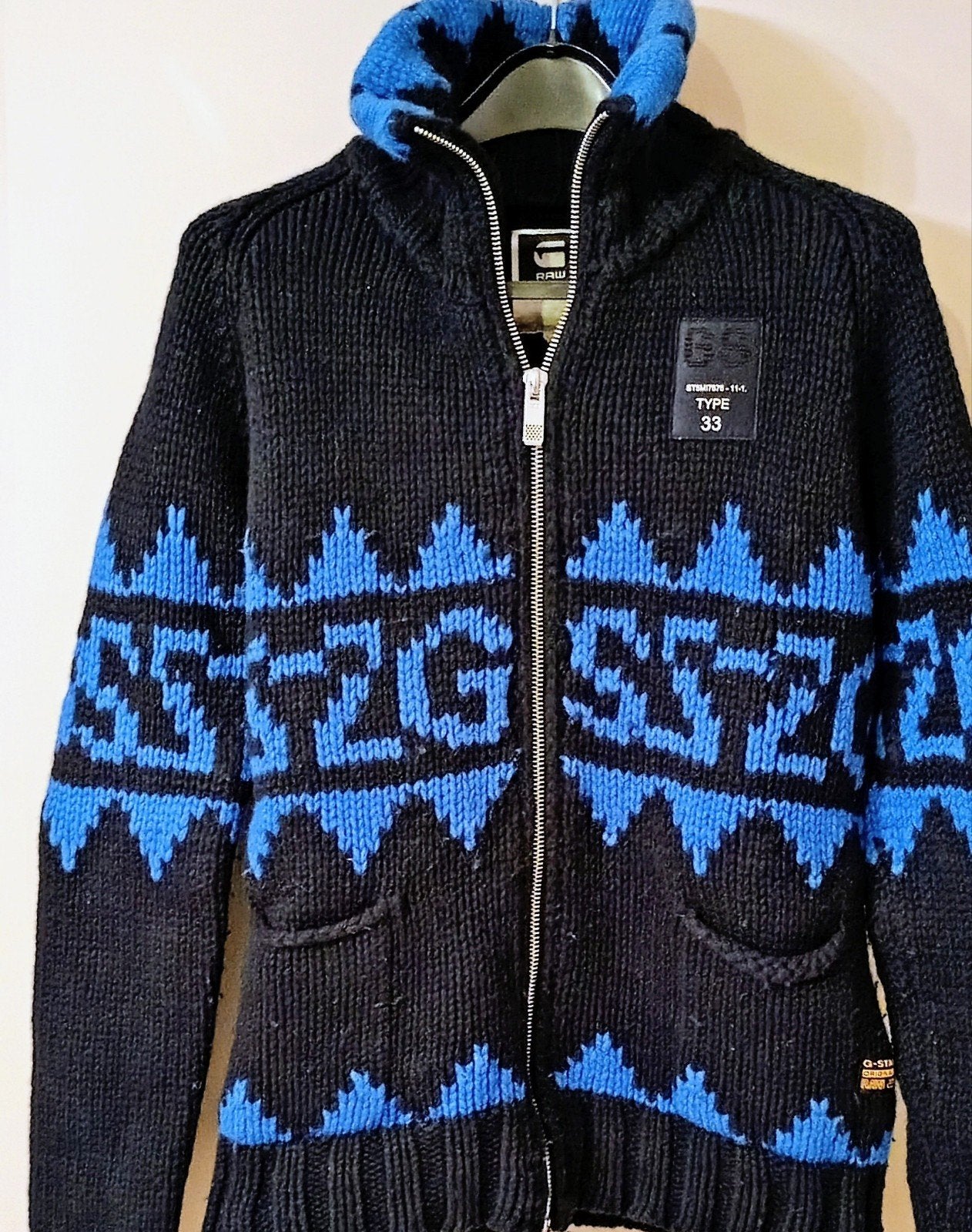 G-Star Raw Exclusieve, Dikke Wollen Trui Maat M. Diest, Kleding | Heren, G Star RAW, Nieuw, Ophalen of Verzenden, Maat 48/50 (M)