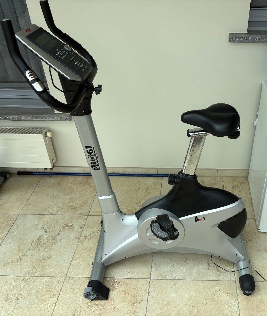 Hometrainer DKN Ergometer AM-1, Sport en Fitness, Fitnessapparatuur, Ophalen, Benen, Zo goed als nieuw, Metaal