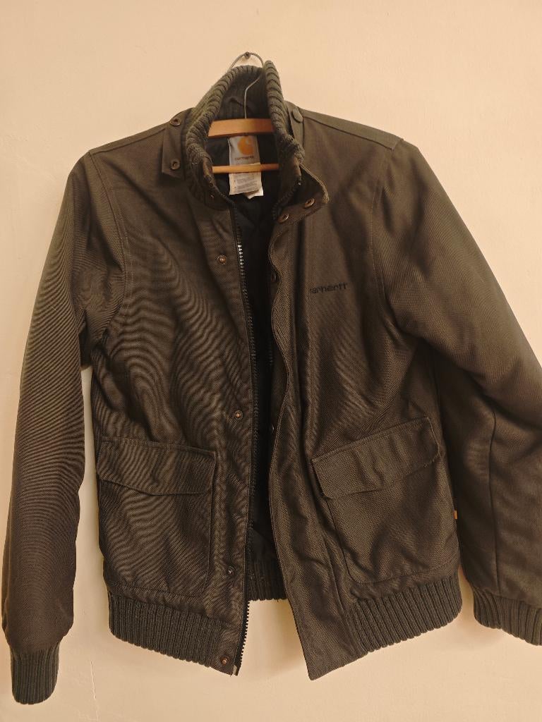 Jas Carhartt, Kleding | Heren, Ophalen of Verzenden, Zo goed als nieuw, Maat 46 (S) of kleiner, Groen