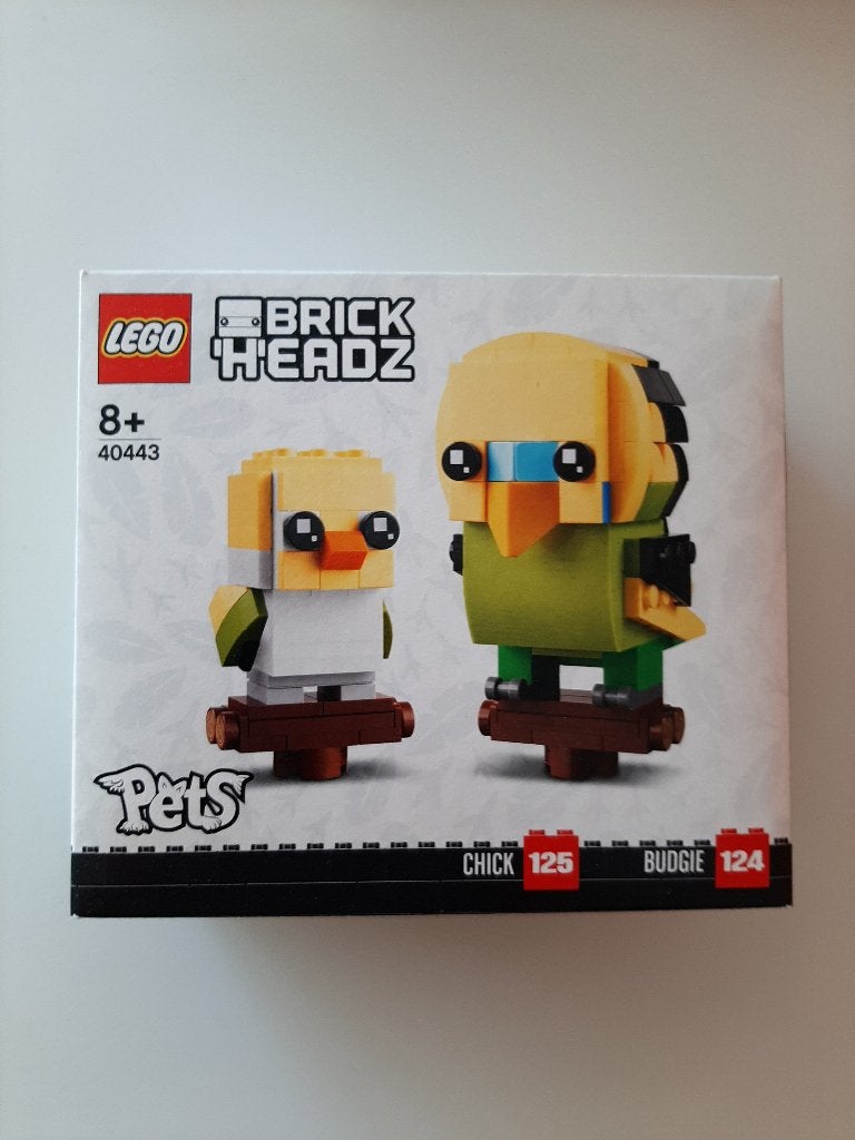 Lego Brickheadz 40443: Chick en Budgie, BrickHeadz, Lego, Nieuw, Ophalen of Verzenden
