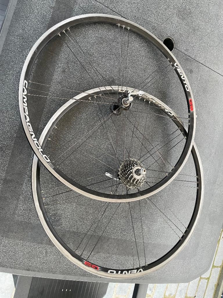Fietsvelgenset Campagnolo Vento G3, Fietsen en Brommers, Fietsonderdelen, Wiel, Gebruikt, Campagnolo, Ophalen of Verzenden