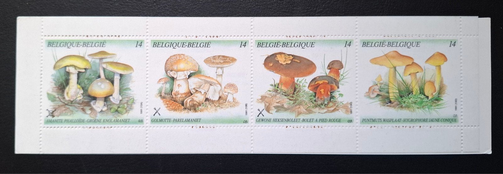 Belgique : OBP 2418/21-B21 ** Nature 1991., Timbres & Monnaies, Sans timbre, Neuf, Enlèvement ou Envoi, Non oblitéré