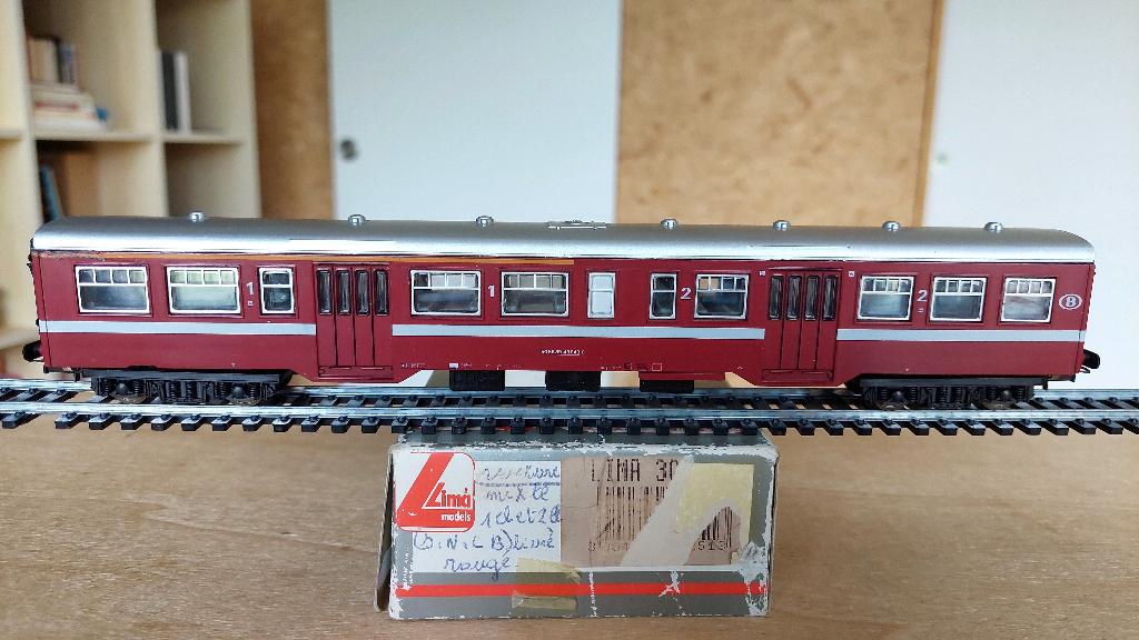 LIMA 309251 SNCB VOITURE M2 MIXTE 1/2E CL HO, Envoi, Utilisé, Lima