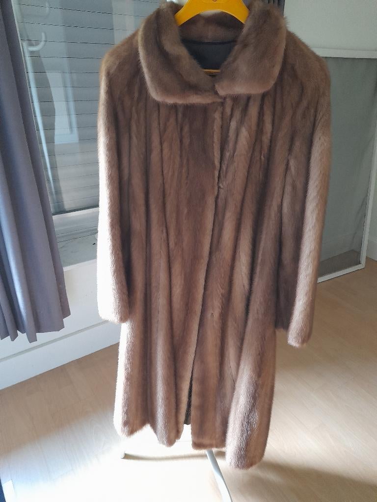 bontjas, Enlèvement, Comme neuf, Taille 42/44 (L), Brun