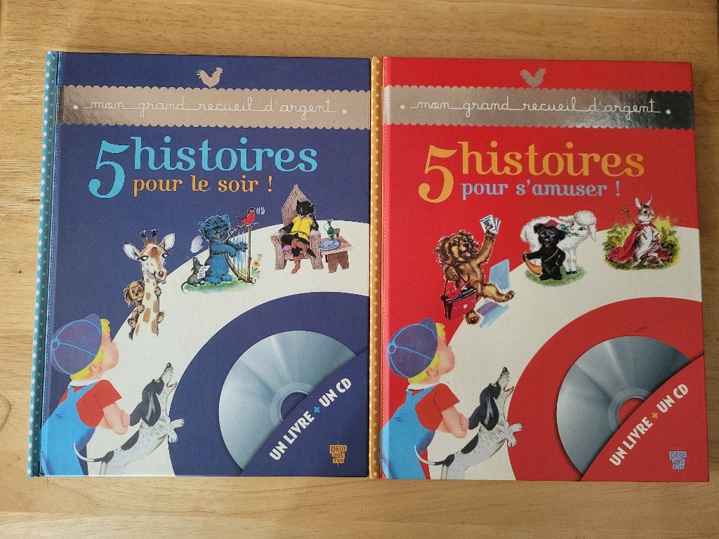 Lot de livres + CD d’histoires pour enfants, Livres, Enlèvement, Garçon ou Fille