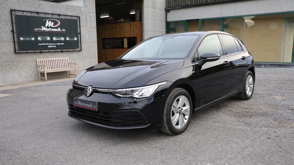 VW Golf 1,5Tsi 2020 GPS-Cruise-Apple-Xenon-PDC-Virtual cockp, Auto's, 1498 cc, 110 g/km, Zwart, 5 deurs