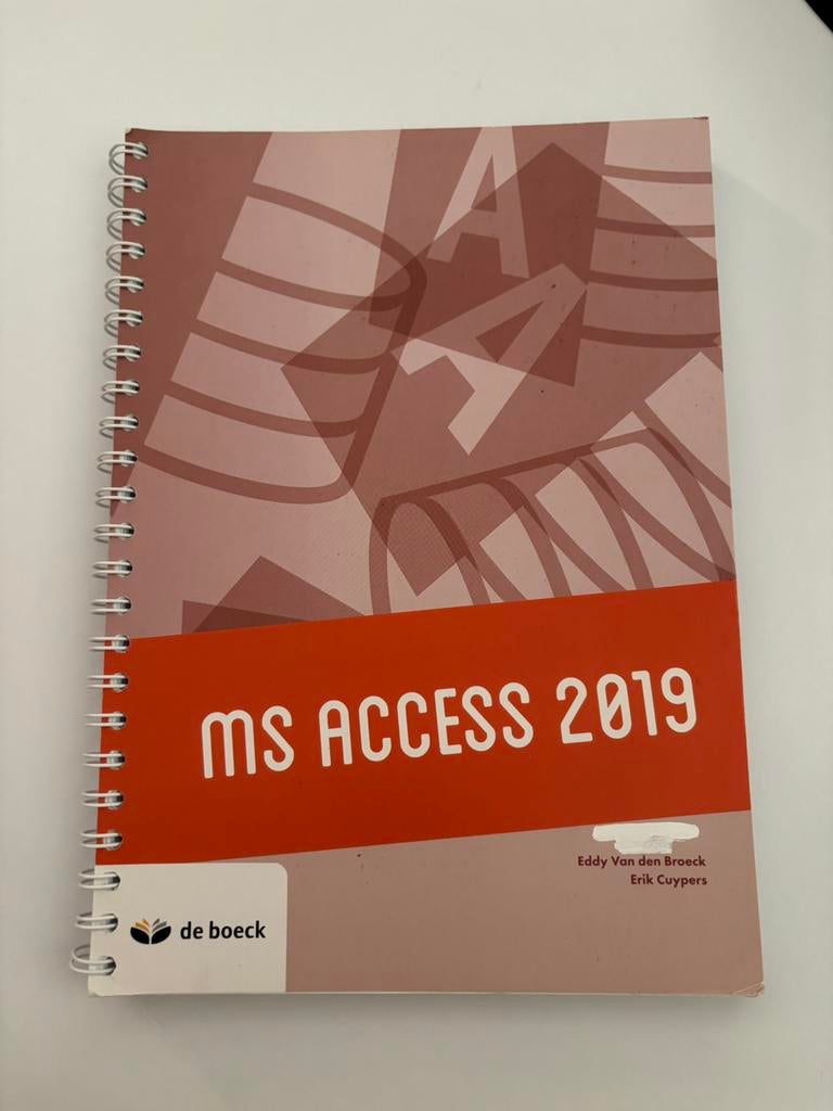 MS Access 2019, Boeken, Ophalen of Verzenden, Nederlands