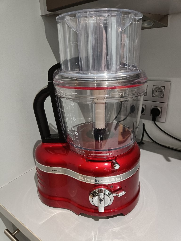 KitchenAid Artisan Foodprocessor, Ophalen, 2 snelheden, Zo goed als nieuw, 2 tot 3 liter