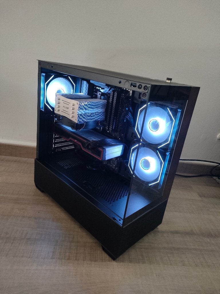 Game Pc  Ryzen 7 5700+RX 6700XT 12 GB+32 GB RAM+500 M.2 SSD, Ophalen, 32 GB, Zo goed als nieuw, Gaming