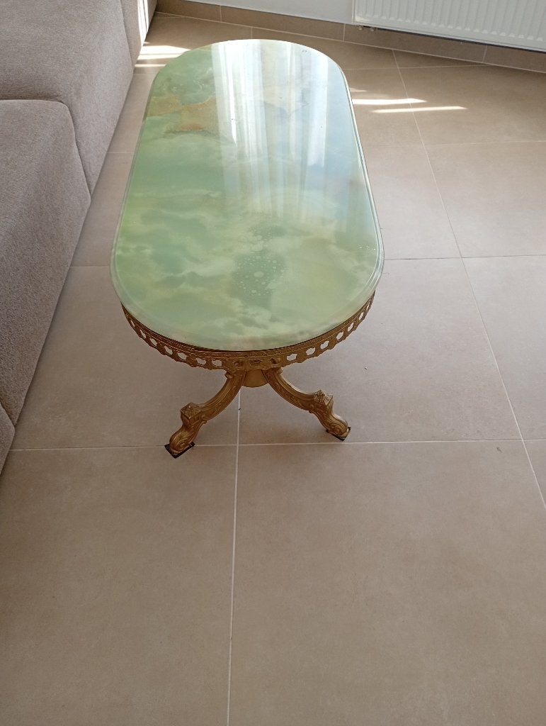 Tables basses de salon, Maison & Meubles, Tables | Tables de salon, 100 à 150 cm, Vintage, Métal, Enlèvement
