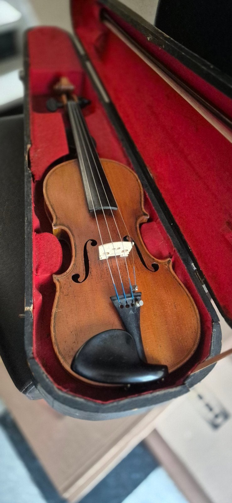 Viool uit nalatenschap  ( klein model), Ophalen of Verzenden, Viool