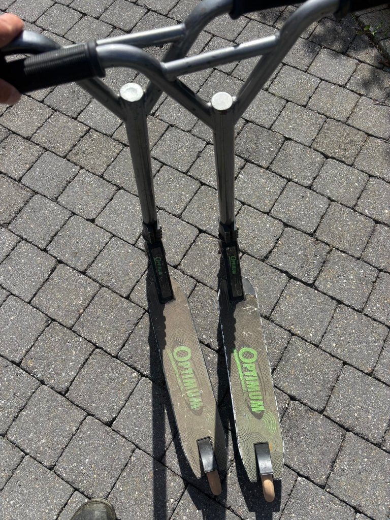 Stuntstep apart of samen te koop, Ophalen, Gebruikt, Kickbike