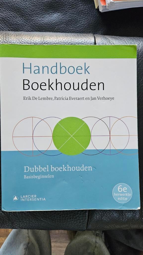 Handboek Boekhouden - Dubbel Boekhouden (zesde editie), Boeken, Ophalen, Erik De Lembre; Patricia Everaert