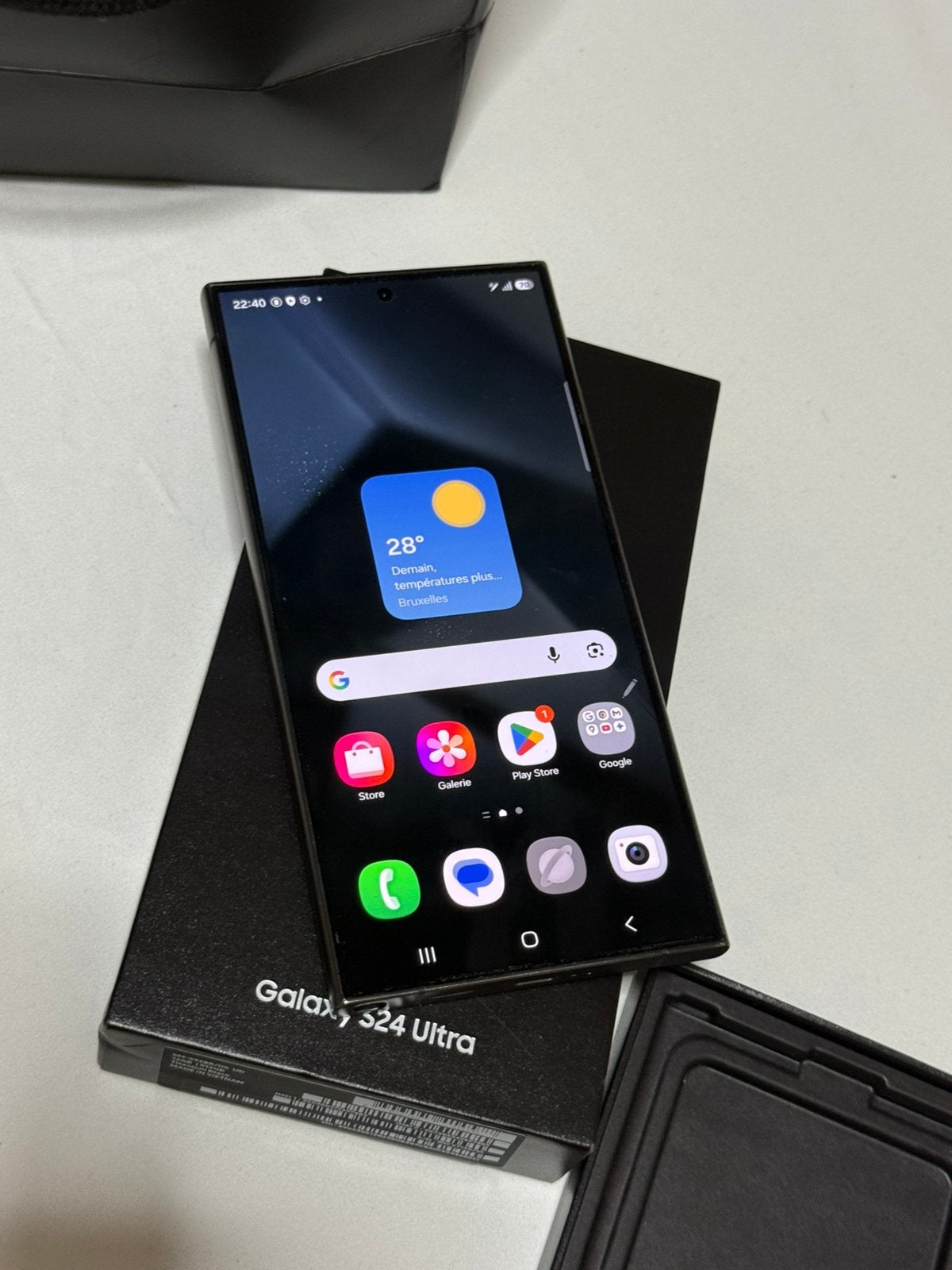 Samsung s24 ultra 512 giga gegarandeerd, Telecommunicatie, Ophalen of Verzenden, Zo goed als nieuw