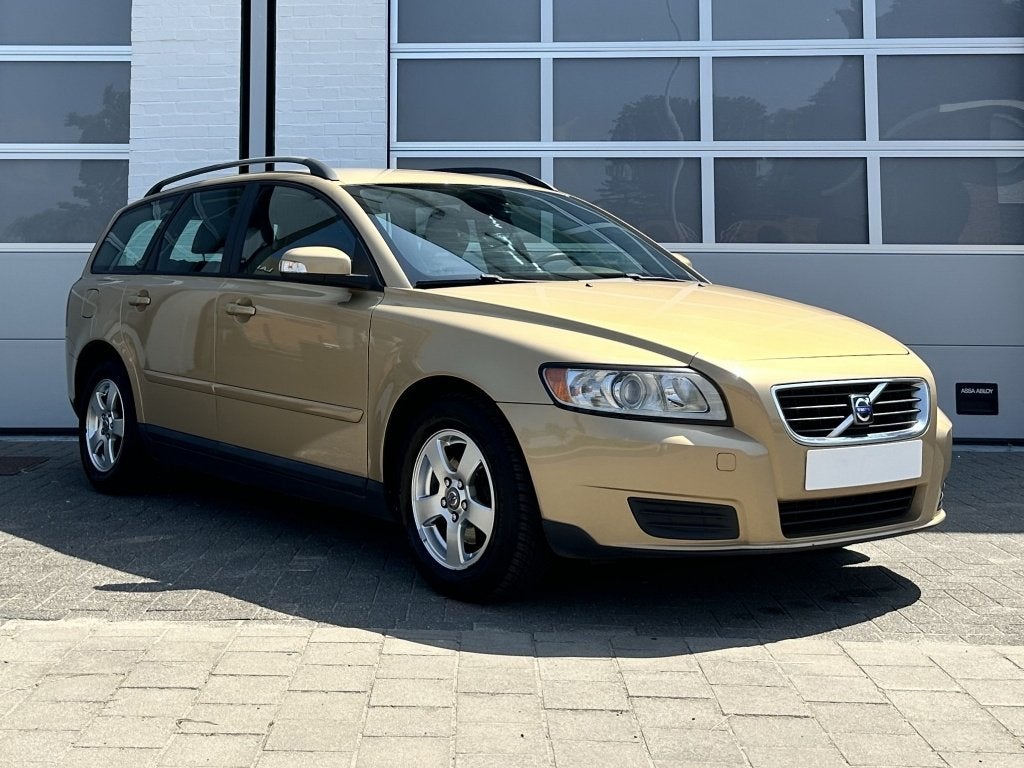 Volvo V50 Kinetic *alu*autom airco* verkoop handel of export, Auto's, Voorwielaandrijving, Stof, Zwart, Automatische klimaatregeling
