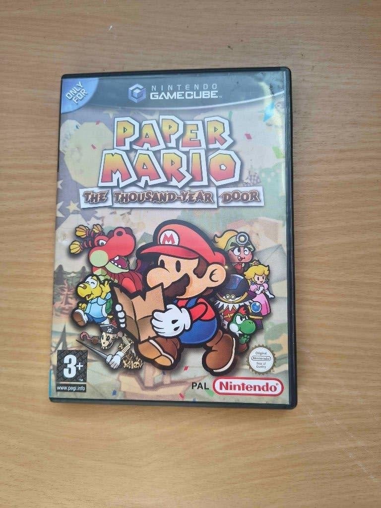 Gamecube Paper Mario (manuel manquant), Enlèvement ou Envoi, Utilisé