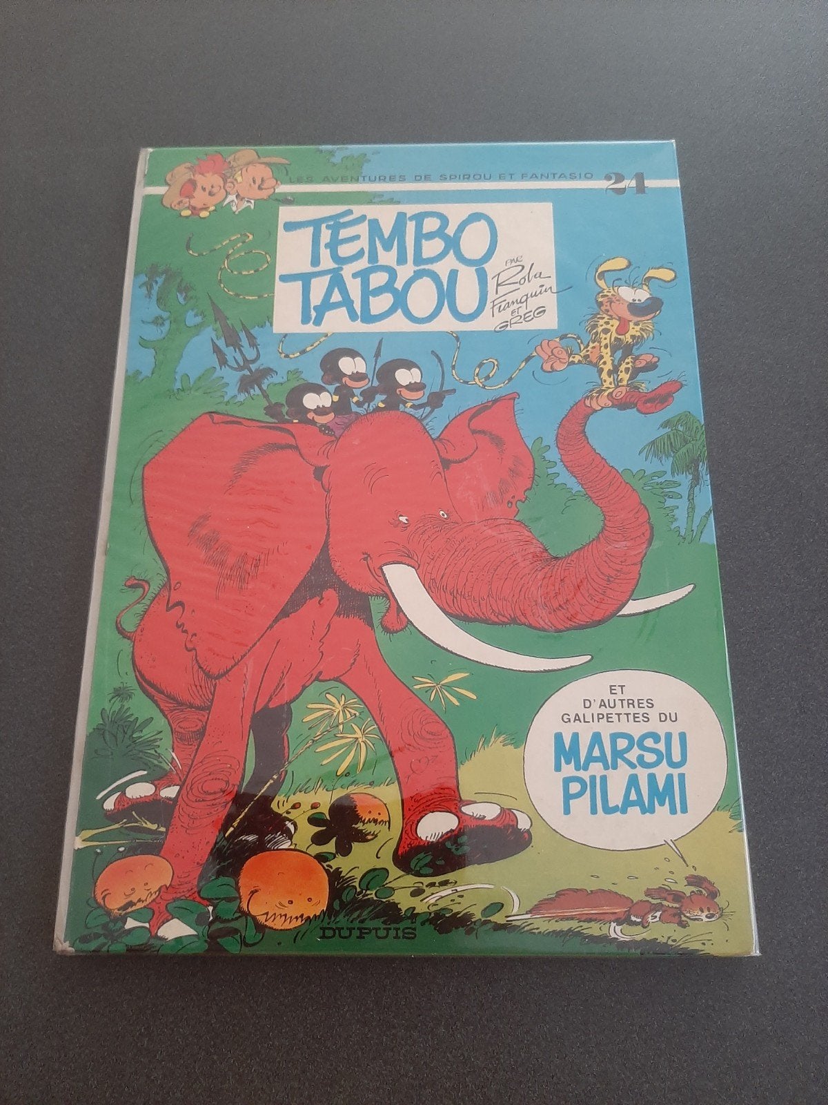 Spirou 24 : Tembo Tabou EO 1974 TTBE, Livres, Enlèvement ou Envoi