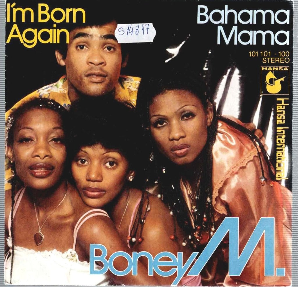 vinyl  7"  /  Boney M. – I'm Born Again / Bahama Mama, Ophalen of Verzenden, Overige formaten, Overige typen