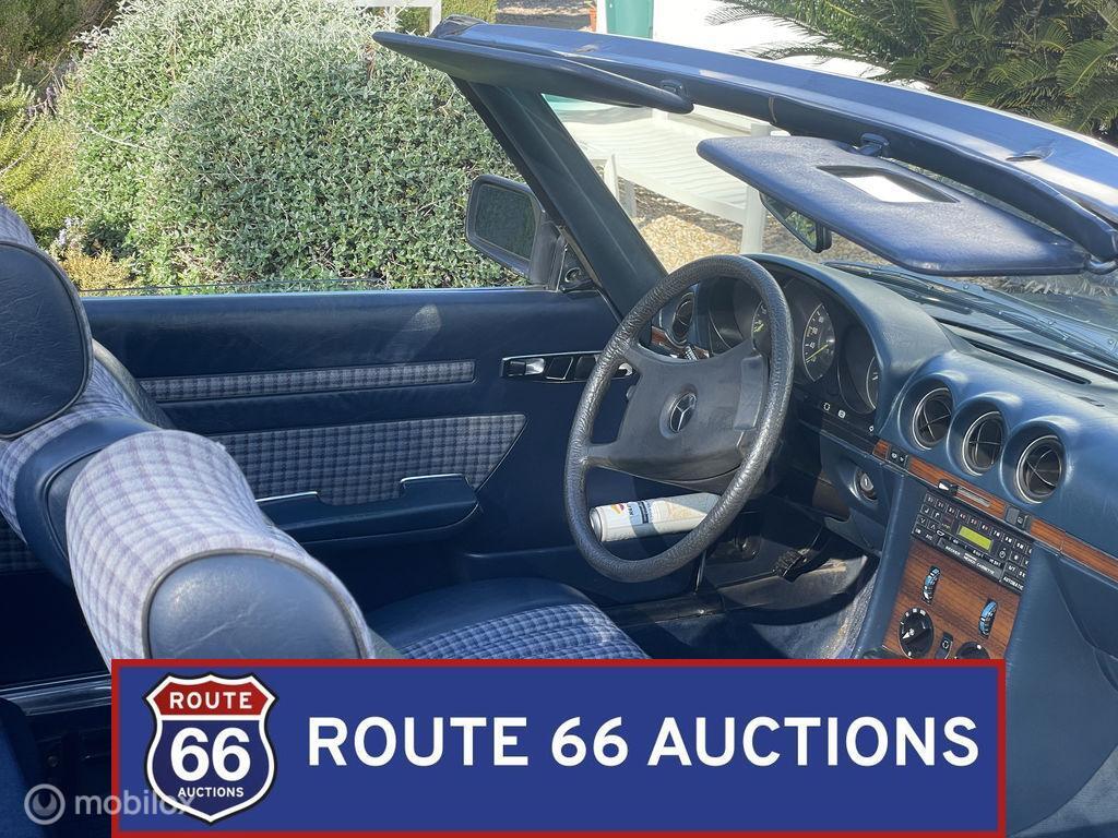 Mercedes-Benz 280 SL | 1982 | Route 66 Auctions, Autos, Achat, Entreprise, Boîte manuelle, Autre carrosserie
