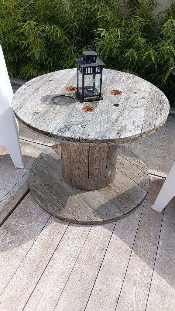 Table bobine, Rond, Enlèvement, Utilisé, 50 à 100 cm