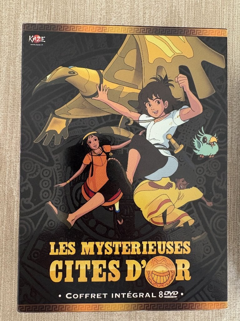 DVD De mysterieuze steden van goud, Ophalen, Tekenfilm, Frans, Alle leeftijden