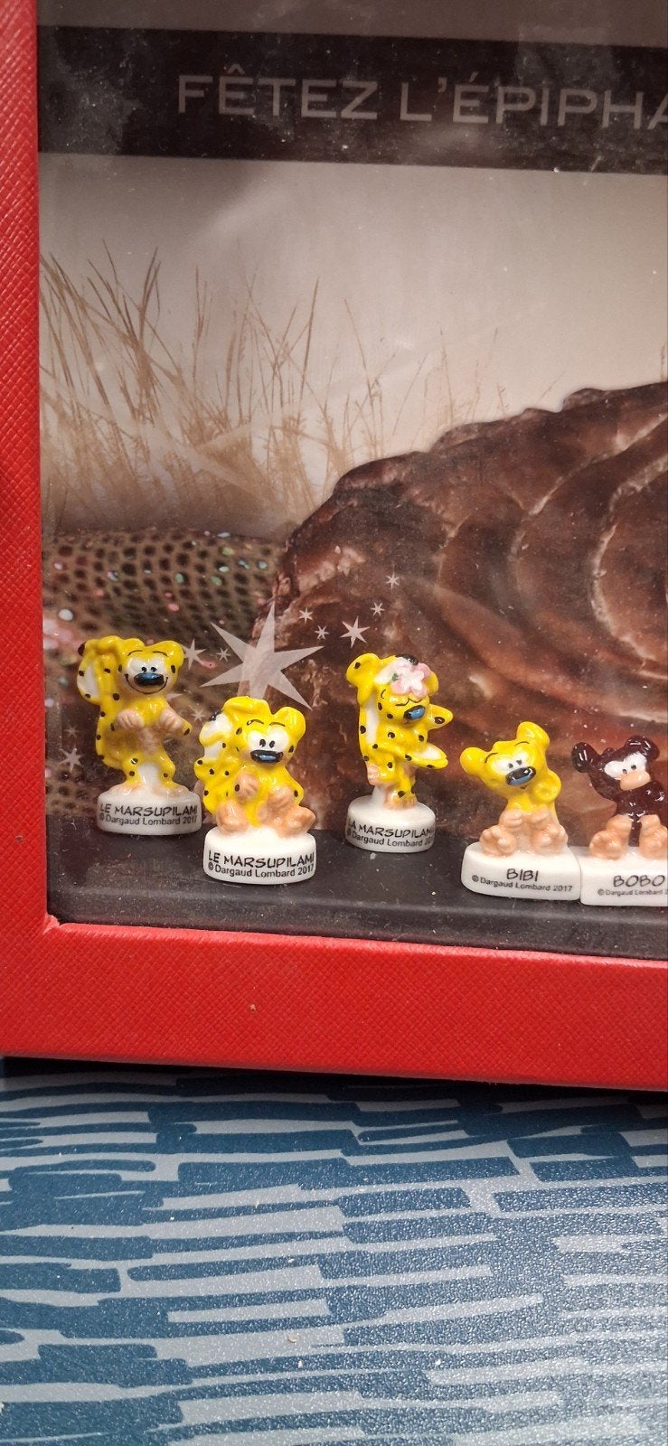 Franquin-doos met marsupilami-bonen, Verzamelen, Ophalen of Verzenden