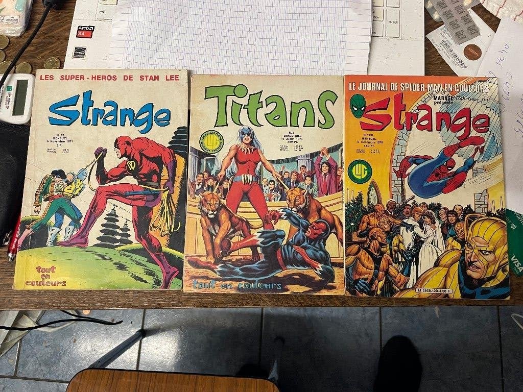 strange titan, Envoi, Utilisé