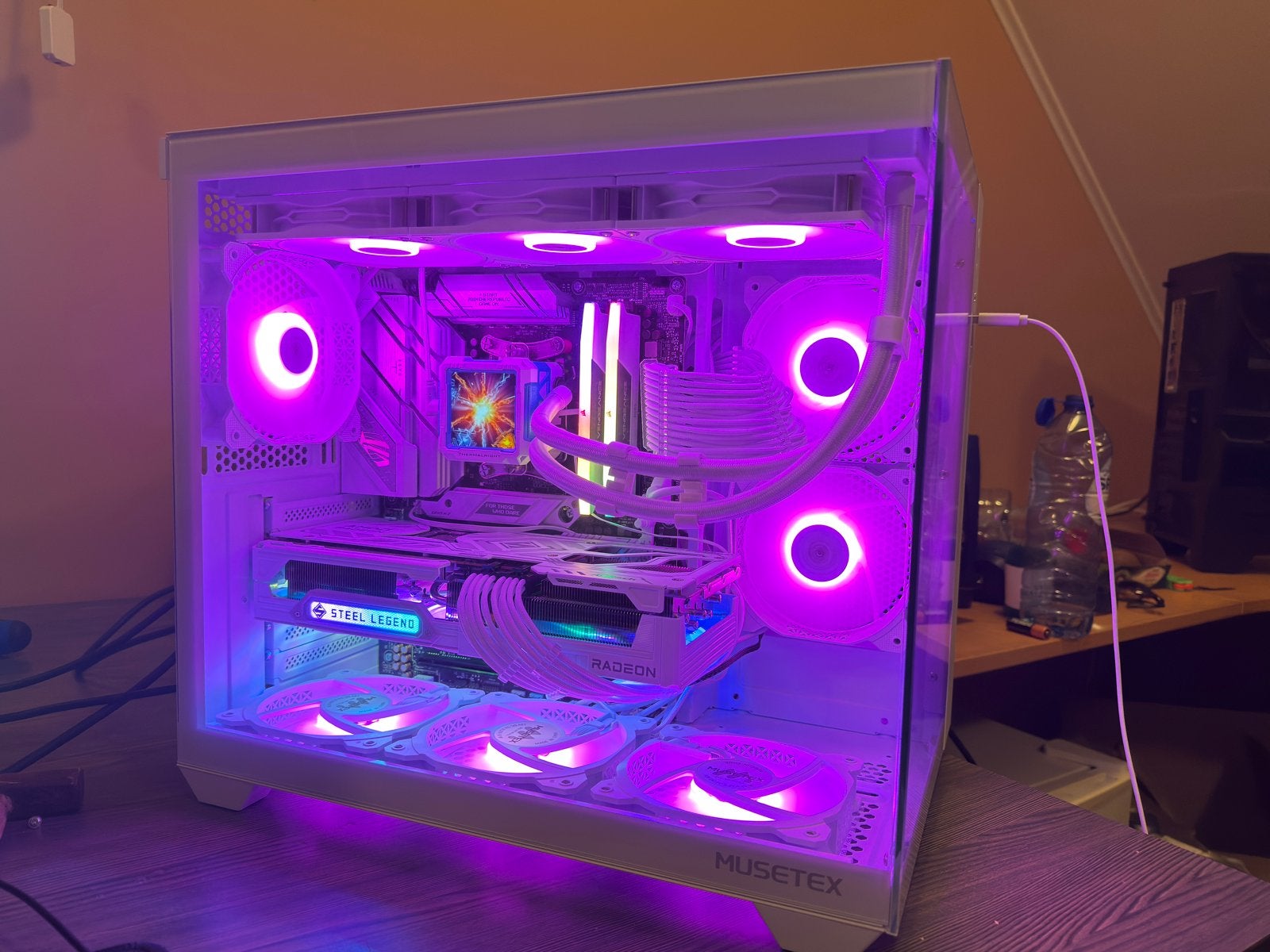 Gaming pc met facturen en garantie, Informatique & Logiciels, Enlèvement, Comme neuf, Gaming, SSD