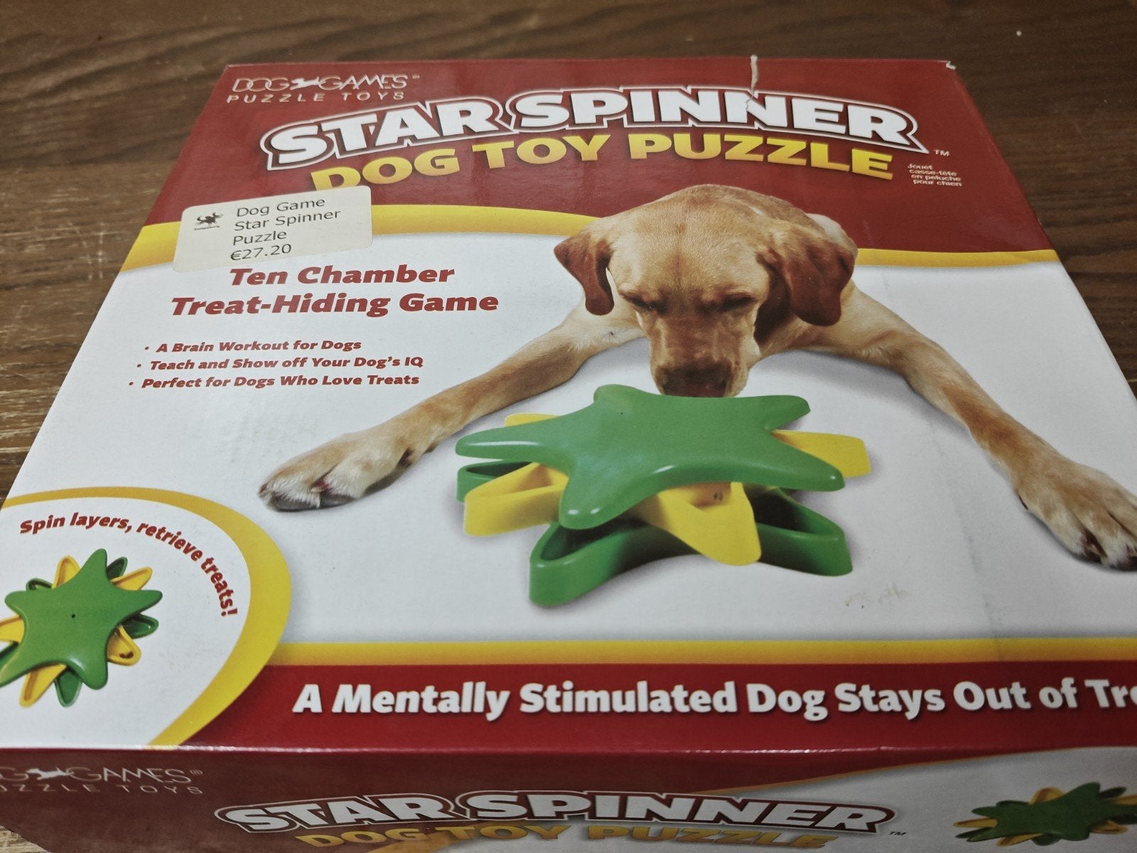 Star Spinner Dog Toy Puzzle, Dieren en Toebehoren, Ophalen, Zo goed als nieuw