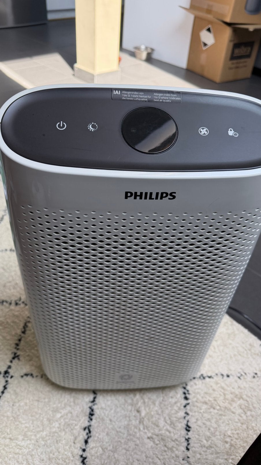Philips Luchtreiniger AC1214/10: uitstekende staat, Elektronische apparatuur, Luchtbehandelingsapparatuur, Ophalen, Zo goed als nieuw