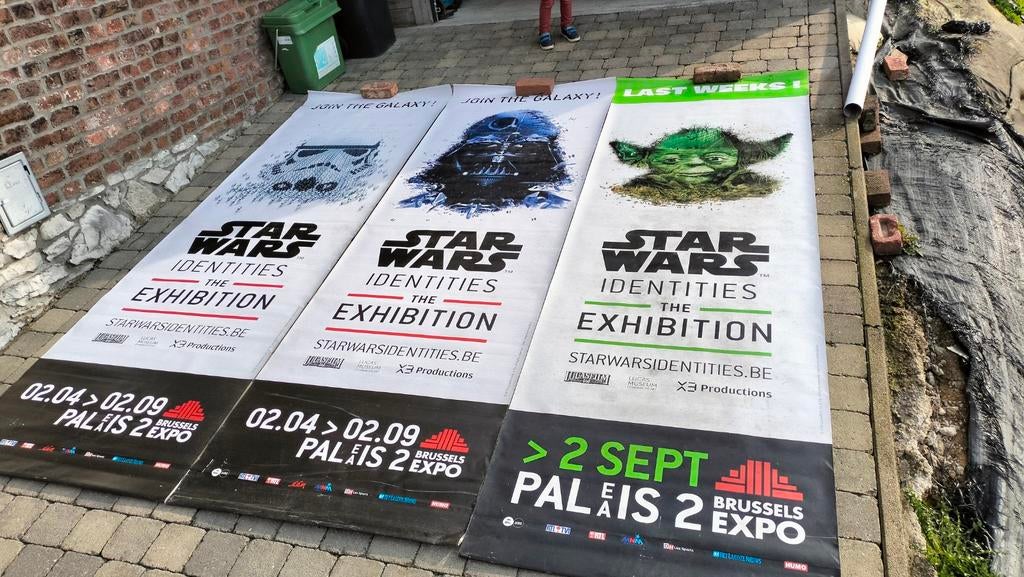 Star Wars 3 bâches promotionnelles 2018, Verzamelen, Star Wars, Ophalen