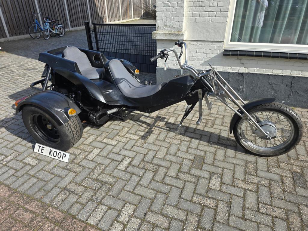 Schuurvondst WK trike 1300cc van 1993 afbouw project € 3000, Motoren, Quads en Trikes