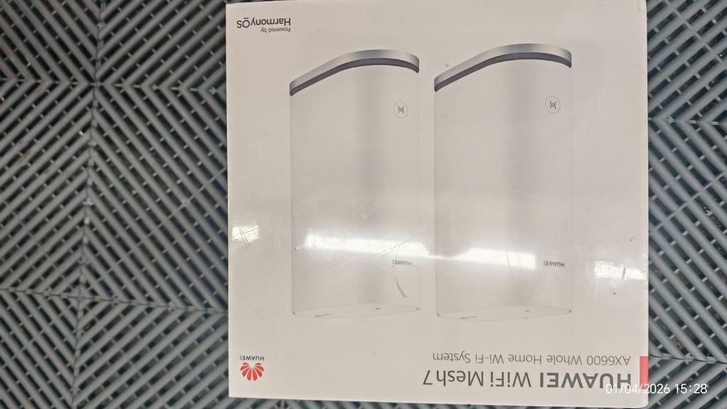 Huawei WiFi Mesh 7 (2 pièces) - AX6600 - Neuf dans sa boîte, Informatique & Logiciels, Enlèvement, Neuf