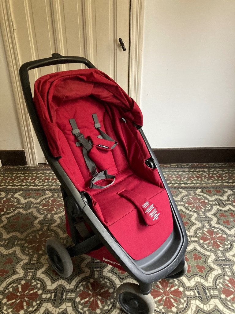 Greentom 3-in-1 buggy / kinderwagen met accesoires, Gebruikt, Met reiswieg, Ophalen, Kinderwagen