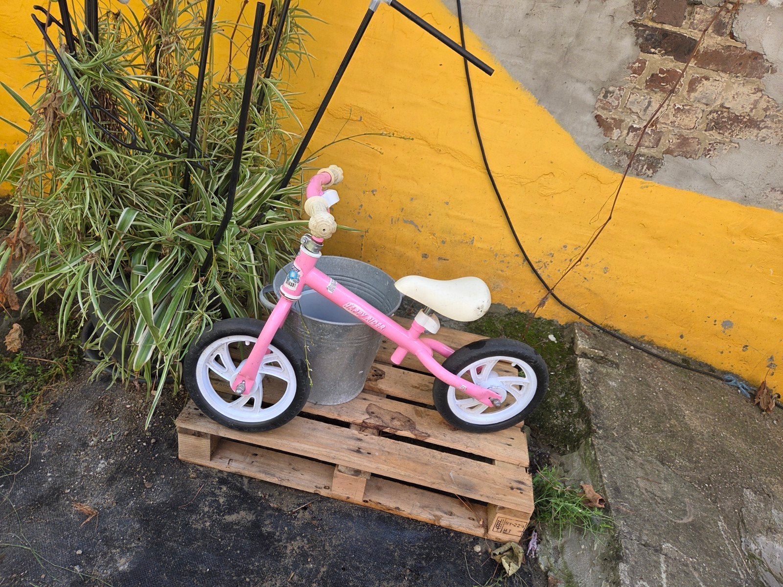 loopfiets, Enlèvement