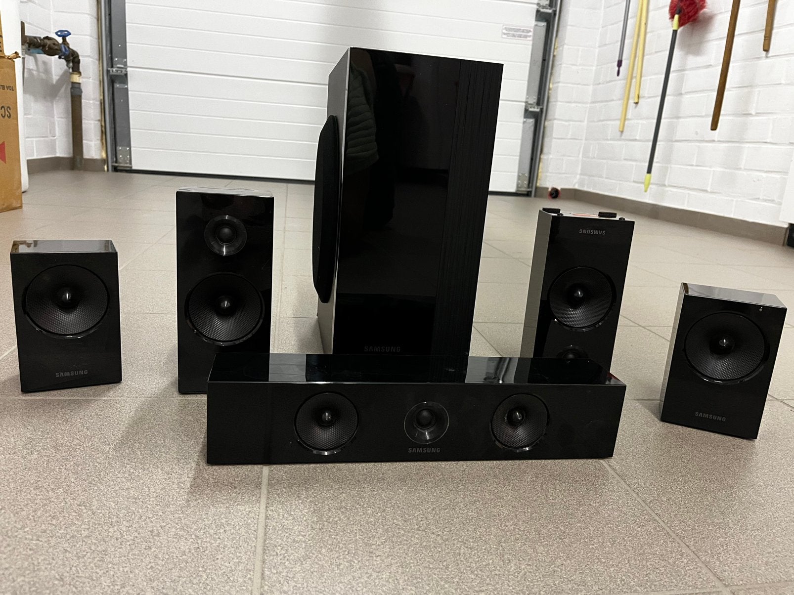Samsung home cinema surround system, Enlèvement, Utilisé, Autres marques, Lecteur Blu-ray