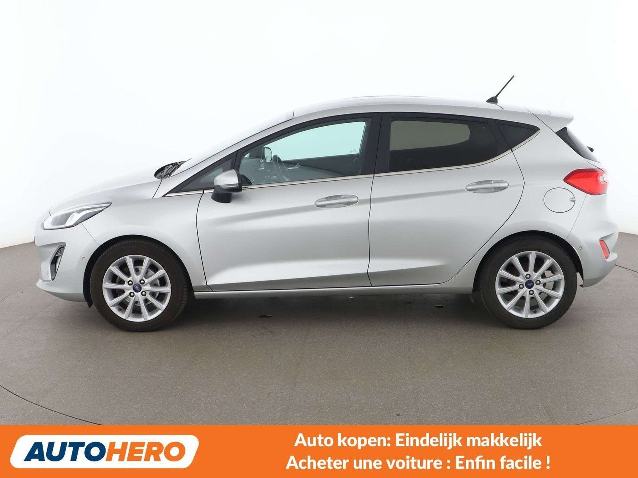 Ford Fiesta 1.0 EcoBoost Titanium, Autos, 1163 kg, Argent ou Gris, Achat, 998 cm³
