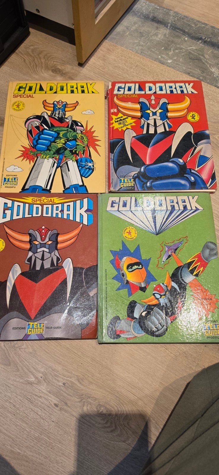 bd goldorak, Enlèvement