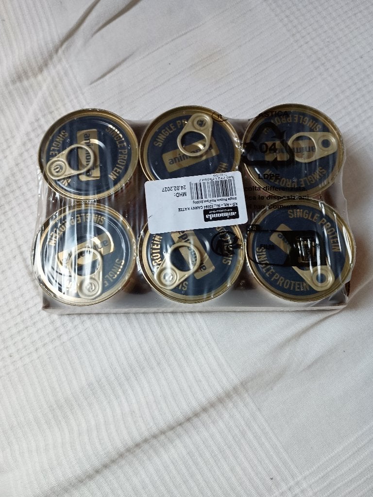 Palette 6 Conserves Patés Single Protein Animonda, Animaux & Accessoires, Enlèvement