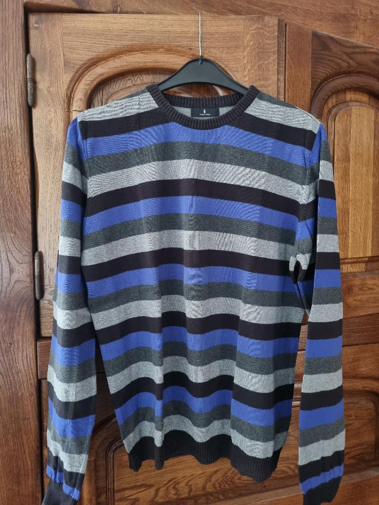 Trui Selected Heren maat XL, Ophalen of Verzenden, Gedragen, Maat 56/58 (XL), Blauw