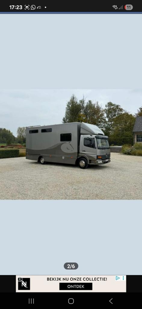 Vrachtwagen voor paarden, Dieren en Toebehoren, Paarden en Pony's | Trailers en Aanhangwagens, Ophalen of Verzenden
