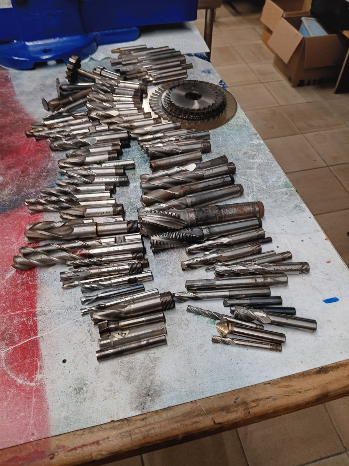 Frezen 90 stuks hss, Ophalen