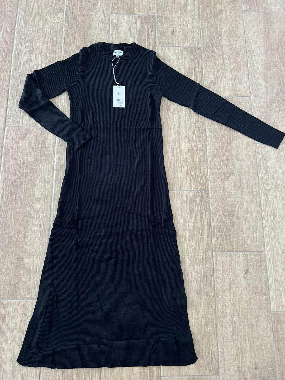 Robe pull longue noire maille côtelée fentes taille XL, Vêtements | Femmes, Enlèvement ou Envoi, Neuf, Taille 46/48 (XL) ou plus grande