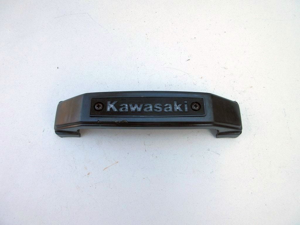 Kawasaki Z750 voorvork logo embleem KZ750 vorkembleem Z750E, Motoren, Ophalen of Verzenden, Gebruikt