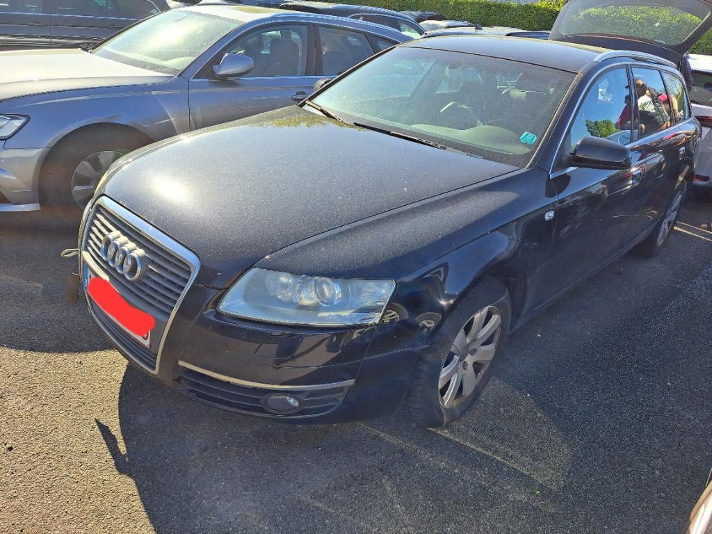 Audi a6 avant, Auto's, Audi, Zwart, Zwart, Leder, 5 deurs