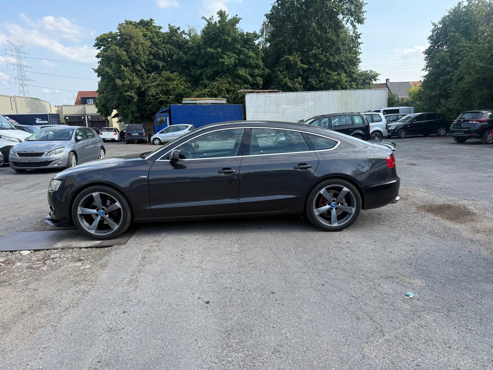 AUDI A5/2.0 ESSENCE/2010/ 174000KM/MOTEUR PAS OK/NE DÉMARRE, Autos, Cuir, Euro 5, Entreprise, Autres couleurs