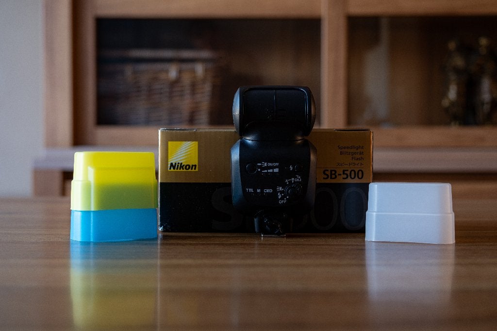 Nikon SB-500 flitser, Diffuser, Externe flitser, Nieuw, Nikon