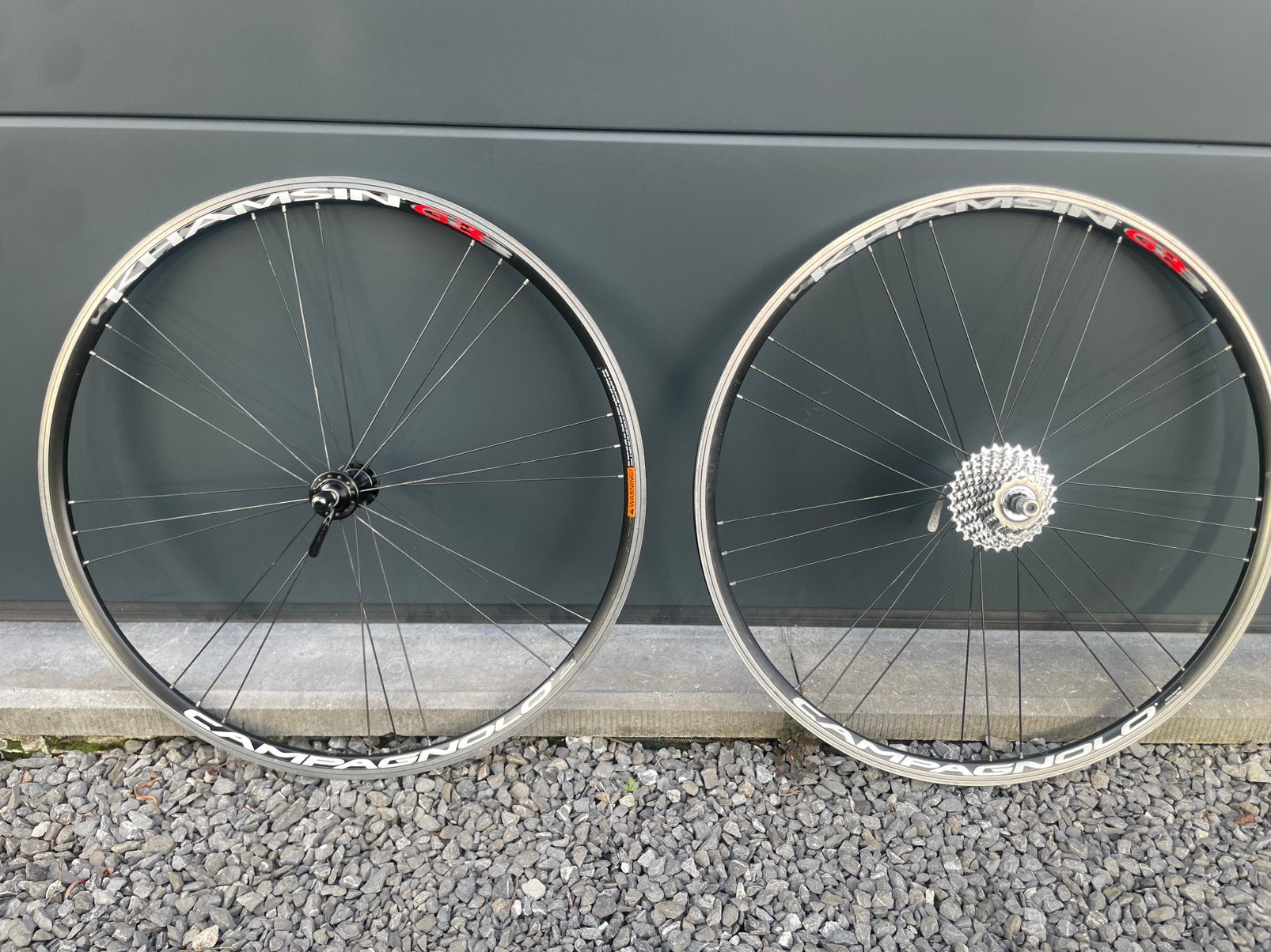 Paire de roues Campagnolo khamsin G3, Enlèvement, Utilisé, Aluminium, Racefiets
