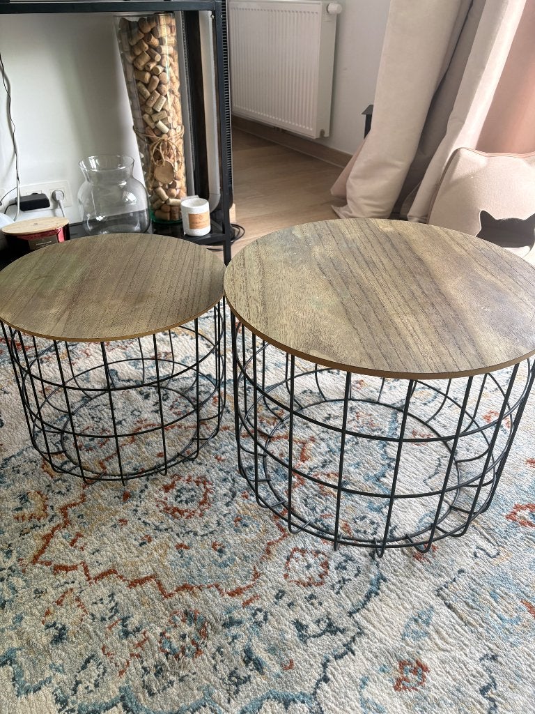 Petites tables basse, 50 – 75, Rond, Enlèvement, Utilisé